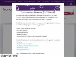 Sites similar to providencecare.ca