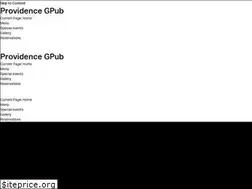 Sites similar to providencegpub.com