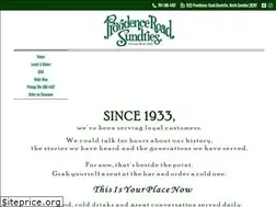 Sites similar to providenceroadsundries.com