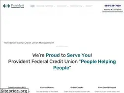 Sites similar to providentfcu.com