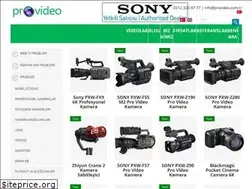 Sites similar to provideo.com.tr