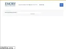 Sites similar to providers.emoryhealthcare.org