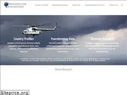 Sites similar to providingforpeacekeeping.org