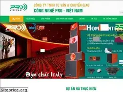 Sites similar to provietnam.vn