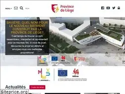 Sites similar to provincedeliege.be