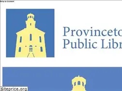 Sites similar to provincetownlibrary.org