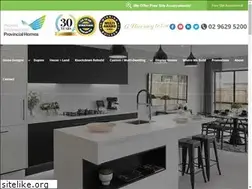 Sites similar to provincialhomes.com.au