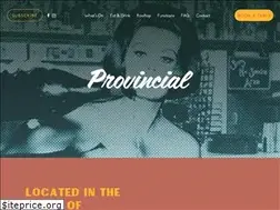 Sites similar to provincialhotel.com.au