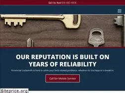 Sites similar to provinciallocksmith.com