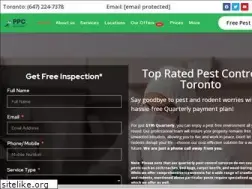 Sites similar to provincialpestcontrol.ca