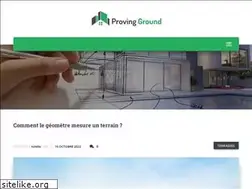 Sites similar to proving-ground.be