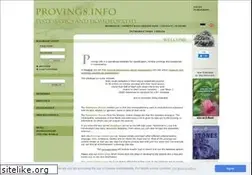 Sites similar to provings.info