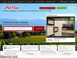 Sites similar to provino.ch