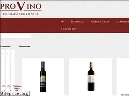 Sites similar to provino.fr