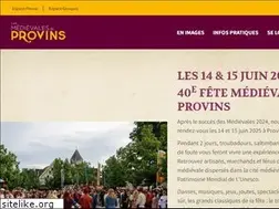 Sites similar to provins-medieval.com
