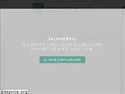 Sites similar to provinum.se