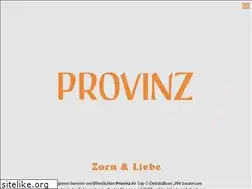 Sites similar to provinzband.com
