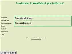 Sites similar to provinzialerhelfen.de