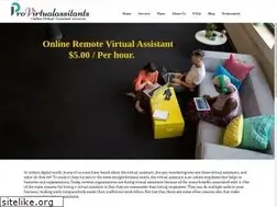 Sites similar to provirtualassistants.com