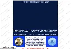 Sites similar to provisionalpatentvideo.com