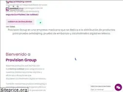 Sites similar to provisiongroup.mx
