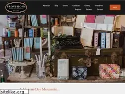 Sites similar to provisionsmercantile.com