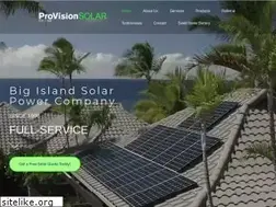 Sites similar to provisionsolar.com