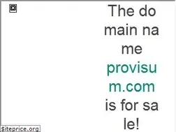 Sites similar to provisum.com