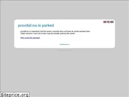 Sites similar to provital.no