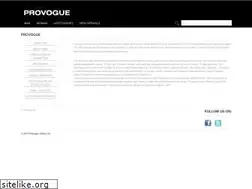 Sites similar to provogue.com