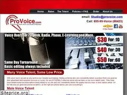 Sites similar to provoice.com
