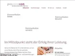 Sites similar to provoicecom.de