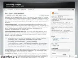 Sites similar to provokedthoughts.wordpress.com