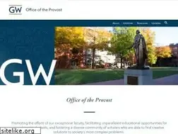 Sites similar to provost.gwu.edu