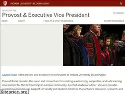 Sites similar to provost.indiana.edu