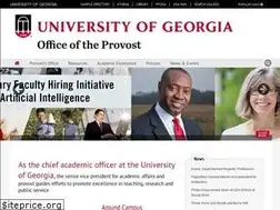 Sites similar to provost.uga.edu