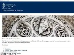 Sites similar to provost.utoronto.ca