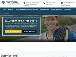 Sites similar to prowaterdamageinc.com