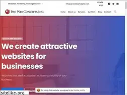 Sites similar to prowebconcepts.com