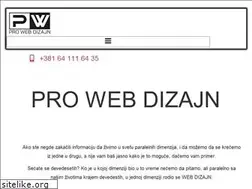 Sites similar to prowebdizajn.com