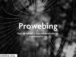 Sites similar to prowebing.com