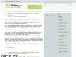 Sites similar to proweblogs.com