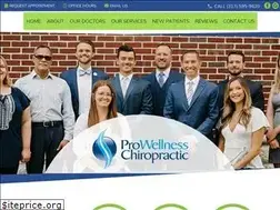 Sites similar to prowellnesschiro.com
