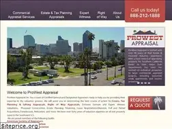 Sites similar to prowestappraisal.com