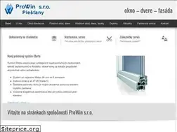 Sites similar to prowin.sk