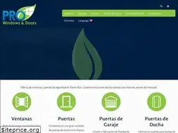 Sites similar to prowindowspr.com