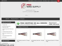 Sites similar to prowiresupply.com