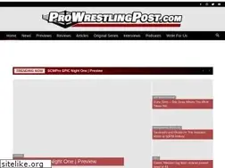 Sites similar to prowrestlingpost.com