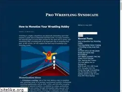 Sites similar to prowrestlingsyndicate.com