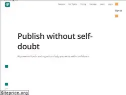 Sites similar to prowritingaid.com